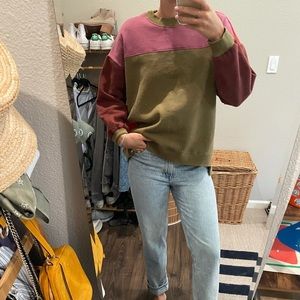 Colorblock Sweatshirt